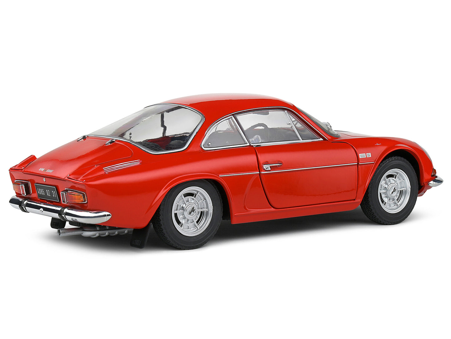 1969 Alpine A110 1600S Rouge Vif Red 1/18 Diecast Model Car by Solido-DiecastModeler.com