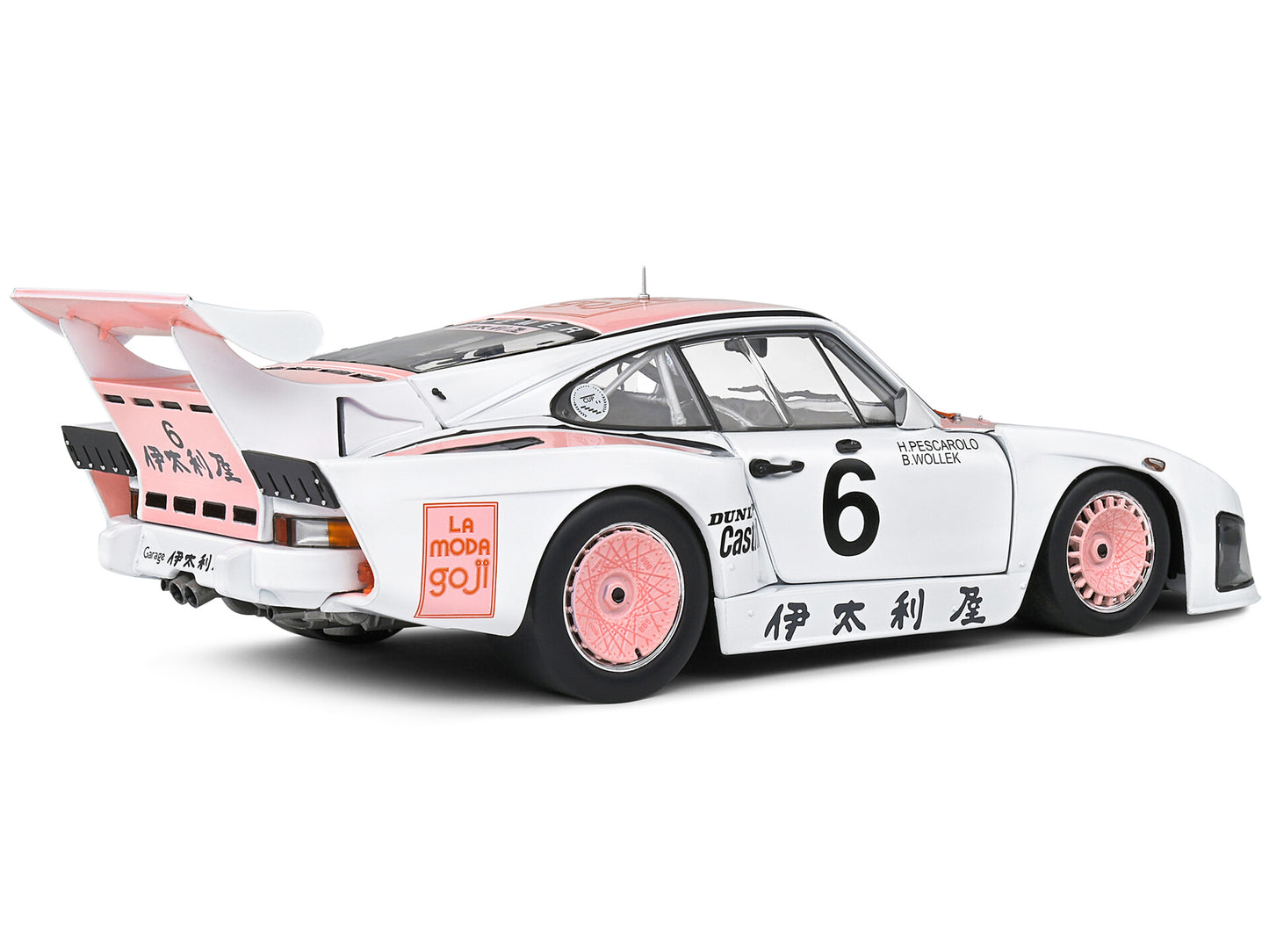 Porsche 935 K3 #6 Bob Wollek - Henri Pescarolo Winner "Suzuka 1000KM" (1981) "Competition" Series 1/18 Diecast Model Car by Solido-DiecastModeler.com