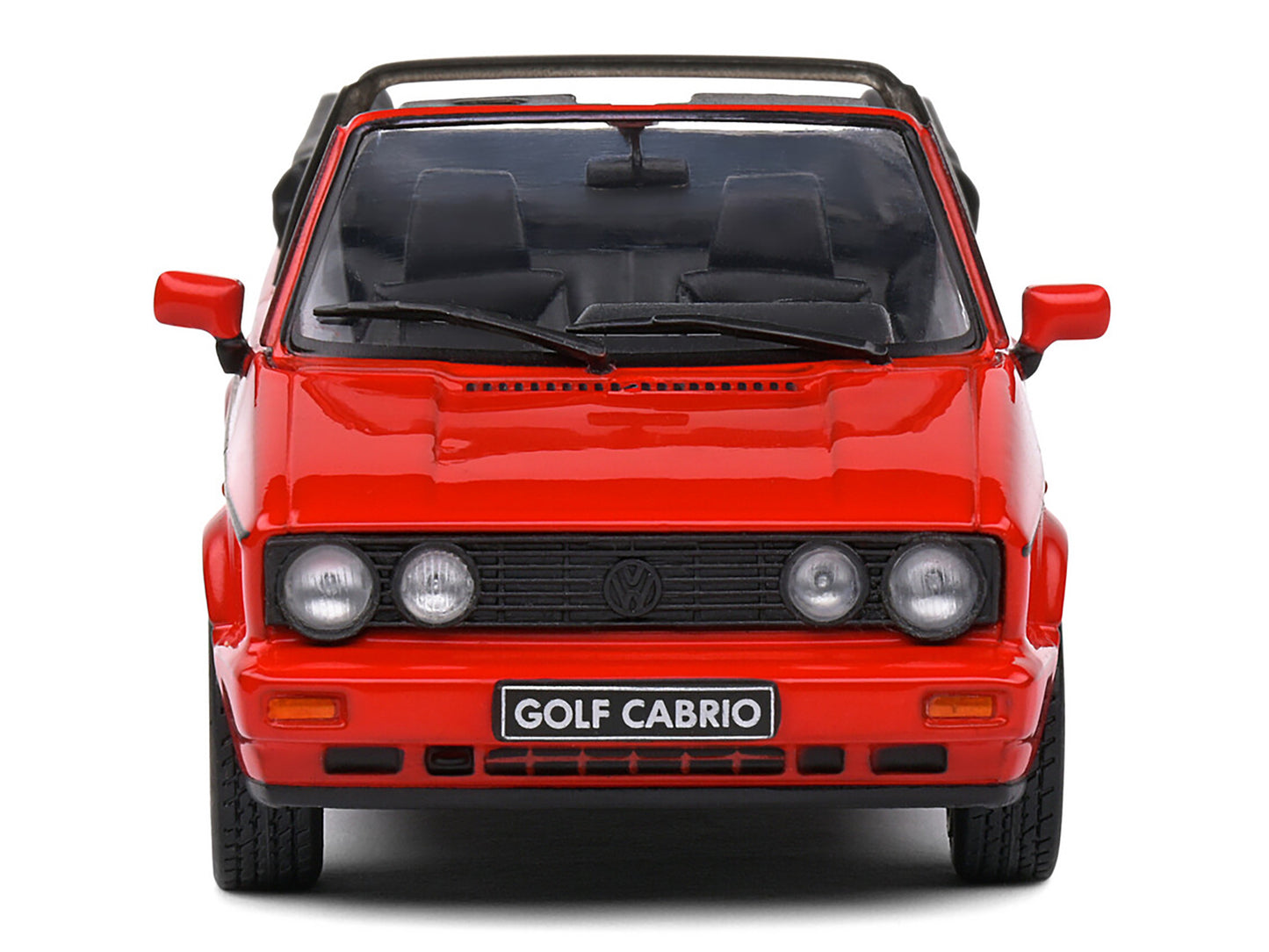 1992 Volkswagen Golf 1 Cabriolet Sportline Tornado Red 1/43 Diecast Model Car by Solido