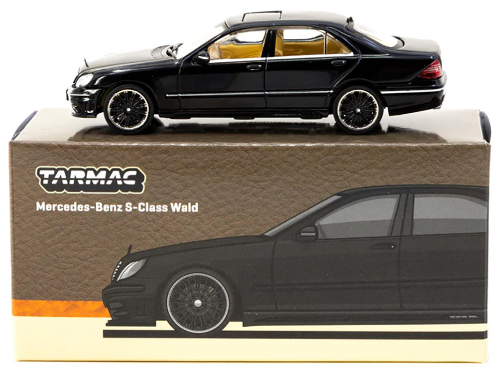 Mercedes-Benz S-Class Wald Black "Global64" Series 1/64 Diecast Model by Tarmac Works-DiecastModeler.com
