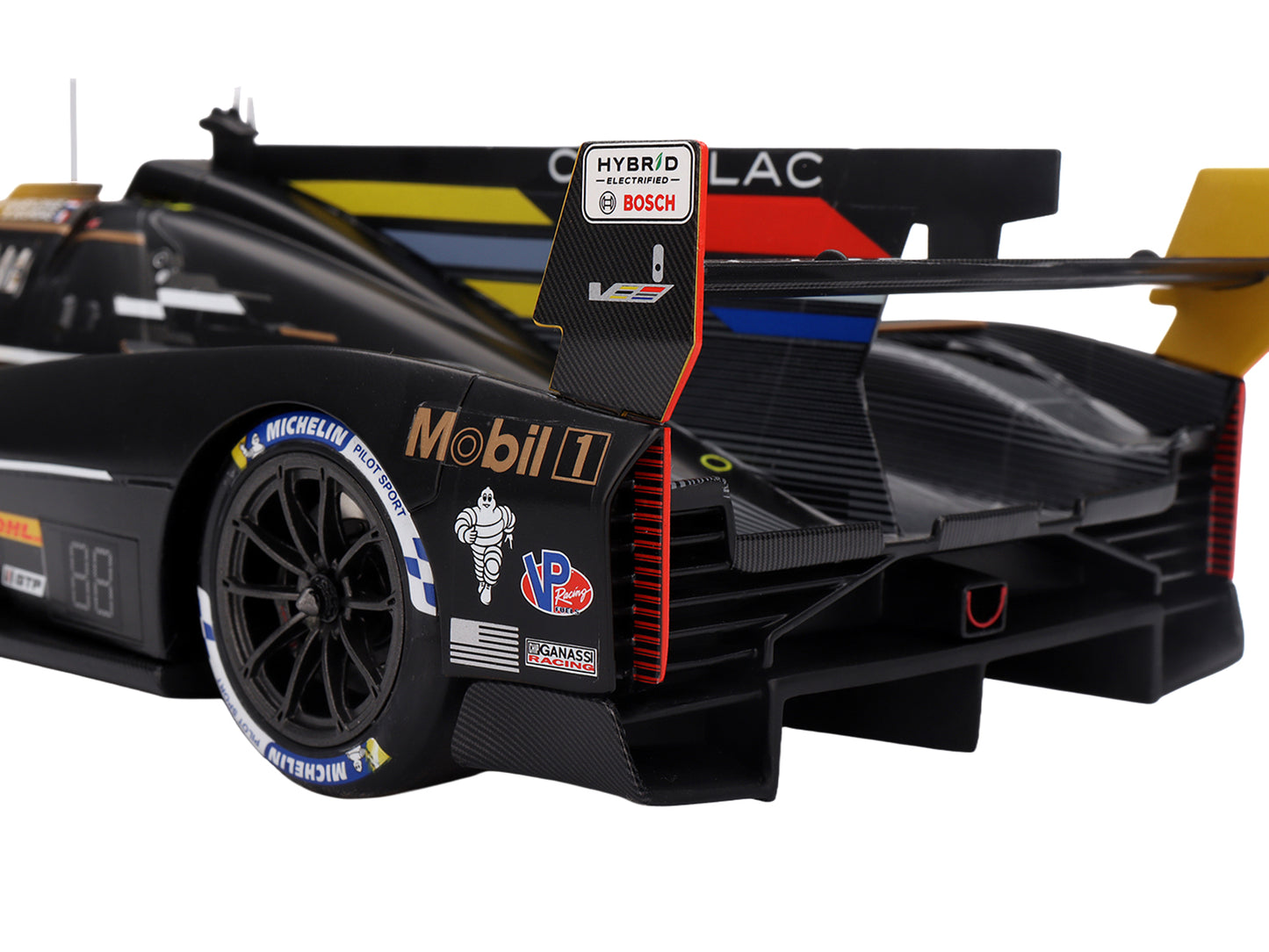 Cadillac V-Series.R #01 Sebastien Bourdais - Scott Dixon - Renger van der Zande "Cadillac Racing" 2nd Place "12 Hours of Sebring" (2024) 1/18 Model Car by Top Speed