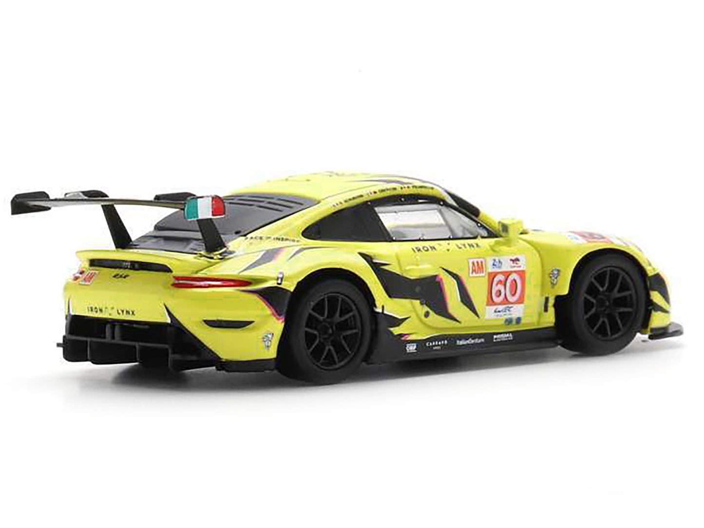 Porsche 911 RSR-19 #60 Matteo Cressoni - Alessio Picariello - Claudio Schiavoni "Iron Lynx" "24 Hours of Le Mans" (2023) 1/64 Diecast Model Car by Sparky-DiecastModeler.com