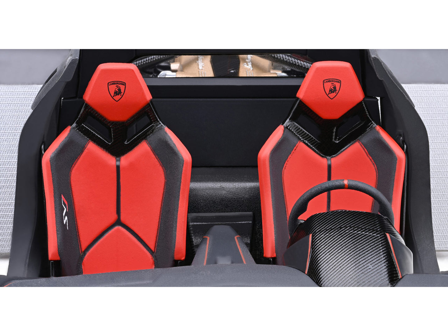 Lamborghini Aventador SVJ Nero Nemesis Matt Black 1/18 Model Car by Autoart-DiecastModeler.com