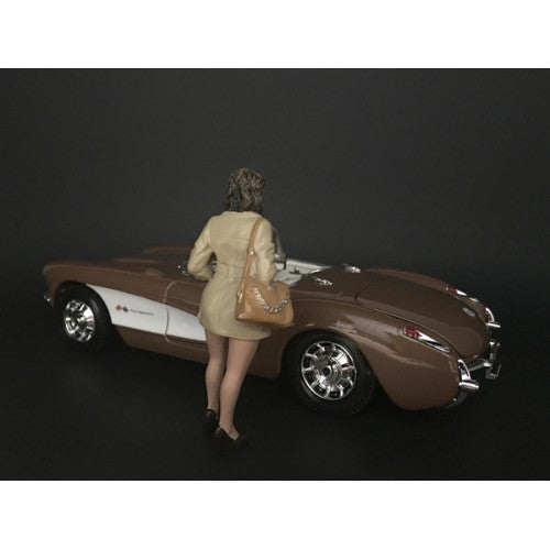 "Ladies Night" Betty Figurine for 1/18 Scale Models by American Diorama