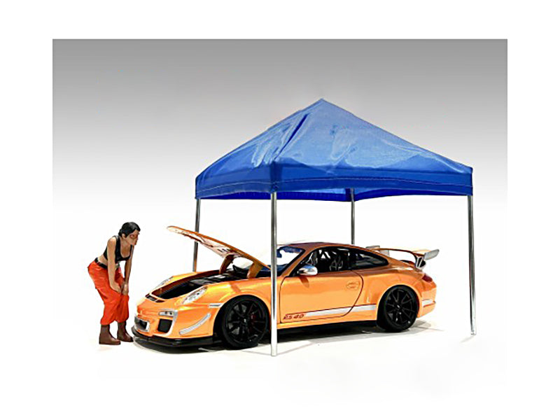 "Hip Hop Girls" 4 Piece Figure Set for 1/18 Scale Models by American Diorama-DiecastModeler.com