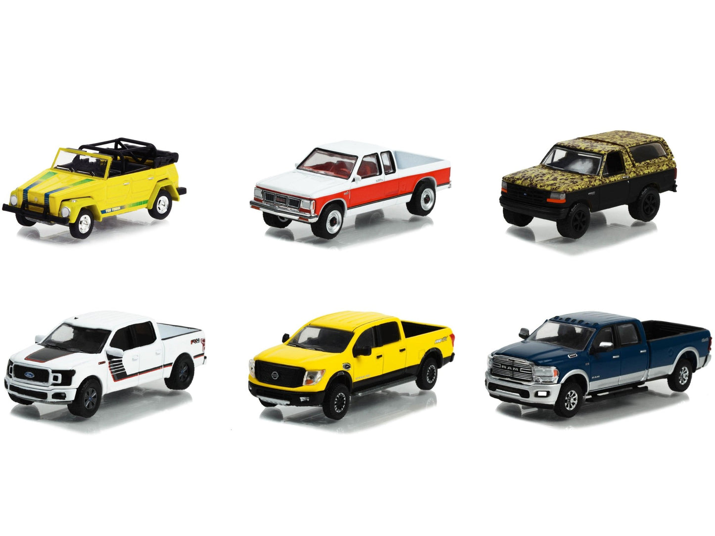 "All Terrain" Series 14 Set of 6 pieces 1/64 Diecast Model Cars by Greenlight - Perfect Christmas Gift-DiecastModeler.com