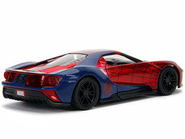 2017 Ford GT "Spider-Man" Theme "Marvel" Series 1/32 Diecast Model Car by Jada-DiecastModeler.com