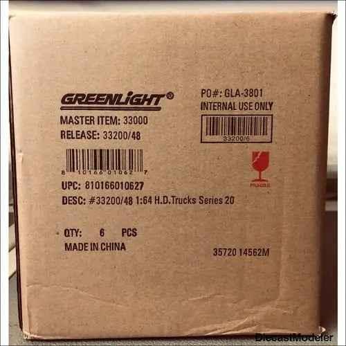 GL HD Truck Series 20 1/64 Scale Diecast HD Trucks (CASE/6PCS)-DiecastModeler.com