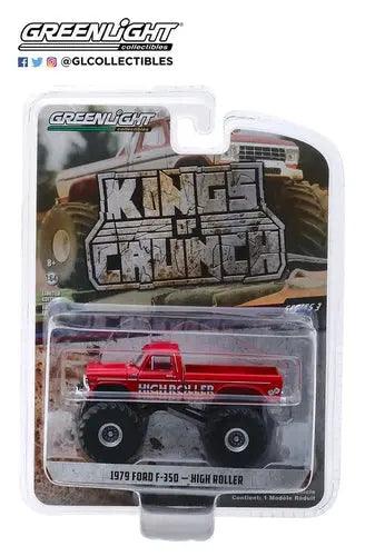 GL - Kings of Crunch Series 3 - 1-64 High Roller - 1979 Ford F-350-DiecastModeler.com