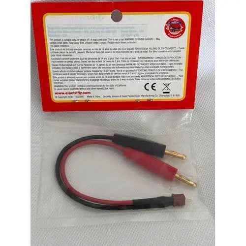 Great Planes Charge Lead Banana Plug/Micro Plug-DiecastModeler.com