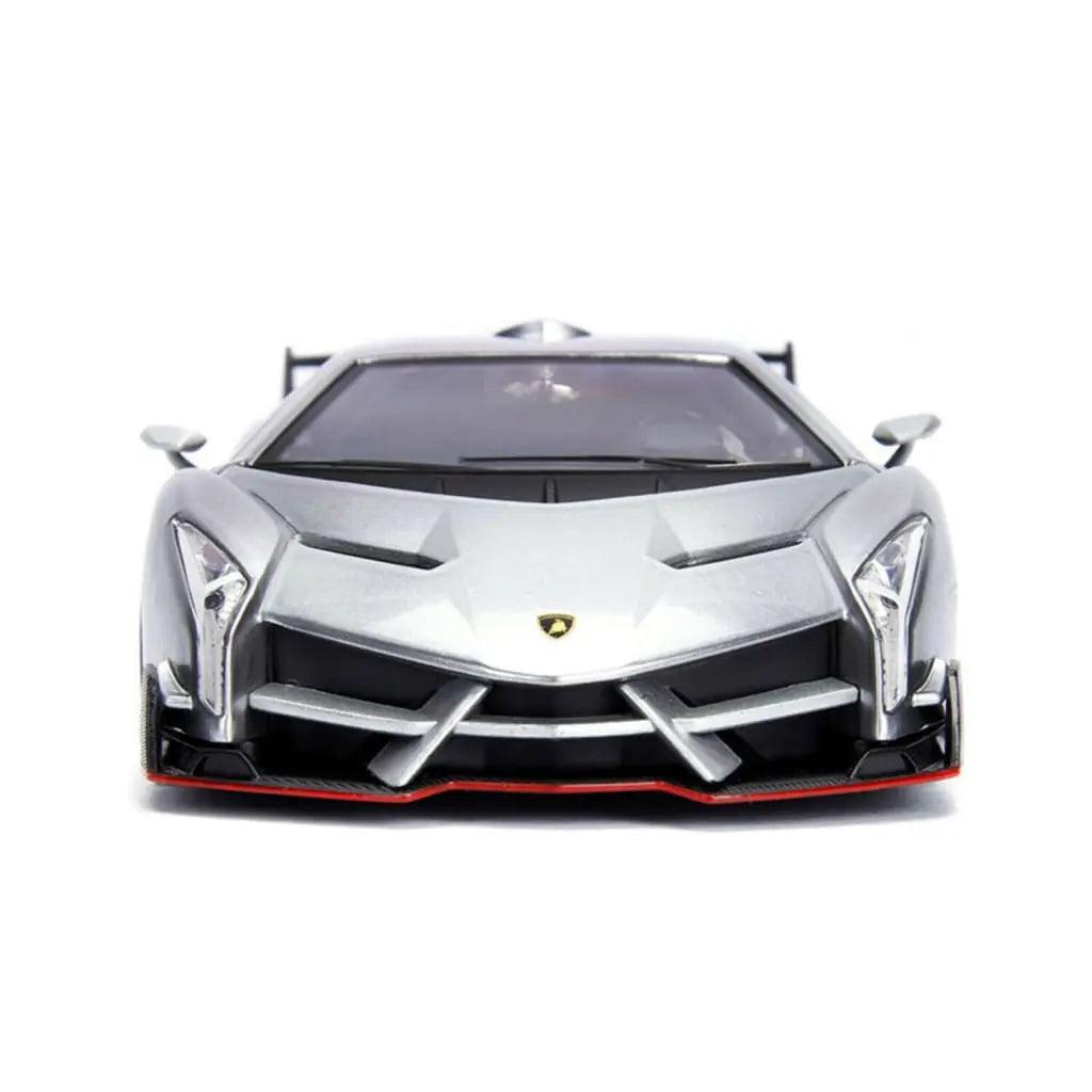 Jada Toys - Metals Die Cast Hyper-Spec Lamborghini Veneno Hardtop -2017 1:32-DiecastModeler.com