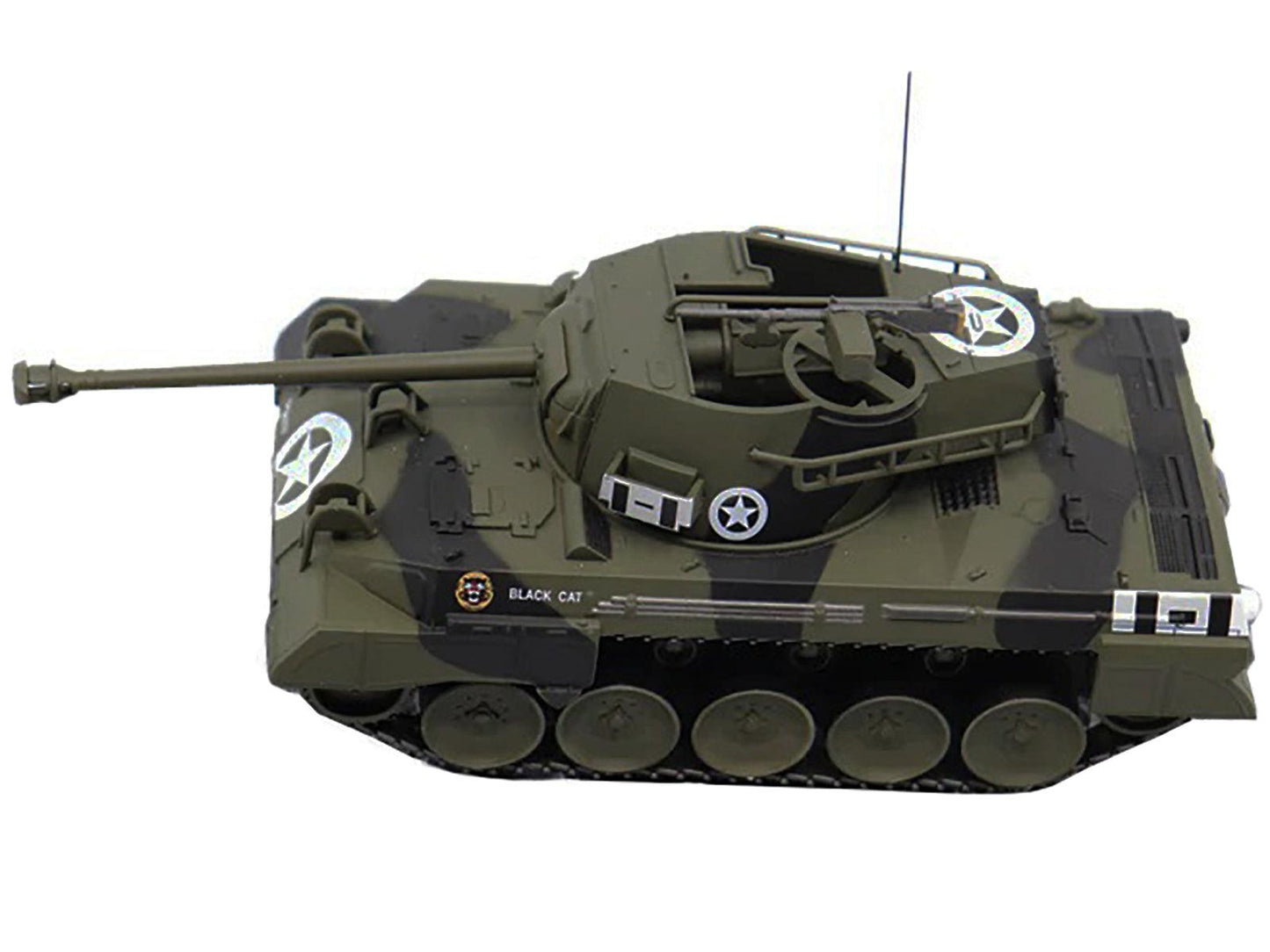 M18 Hellcat Tank Destroyer "Black Cat" "U.S.A. 805th Tank Destroyer Battalion Italy 1944" 1/43 Diecast Model by AFVs of WWII-DiecastModeler.com