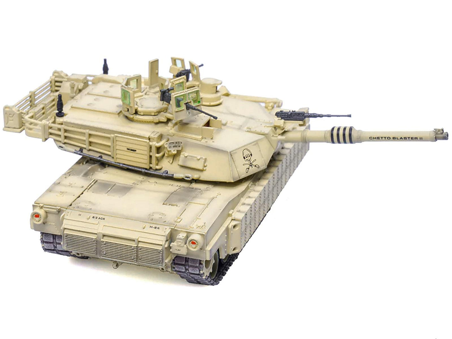 M1A2 TUSK I Battle Tank "Ghetto Blaster II" "U.S. Army 3rd Squadron 3rd Armoured Cavalry Regiment FOB Hammer Iraq" (2011) 1/72 Diecast Model by Panzerkampf-DiecastModeler.com