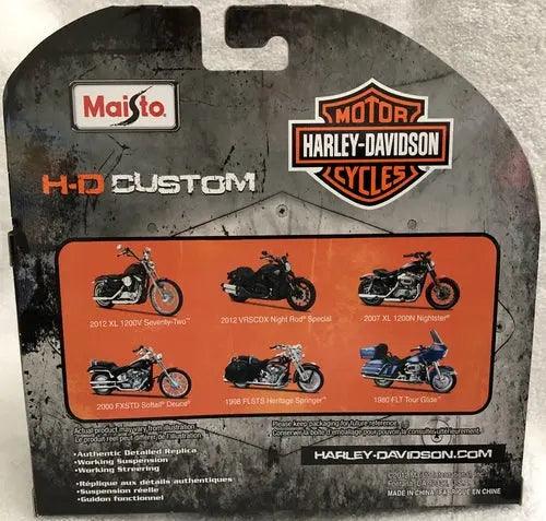 Maisto - Motorcycles Series 37-1/18 2012 Harley-Davidson® XL 1200V Seventy-Two-DiecastModeler.com