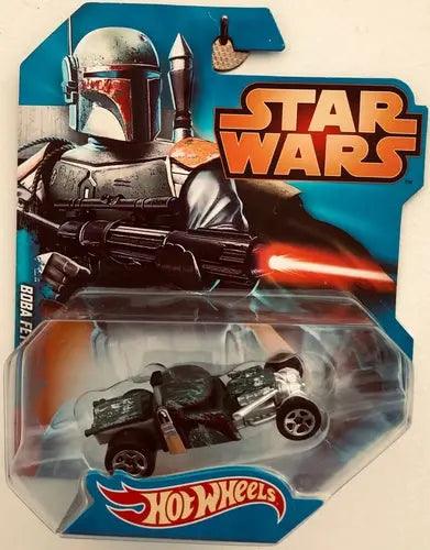 Mattel - Hot Wheels - Star Wars - Boba Fett - diecast car-DiecastModeler.com