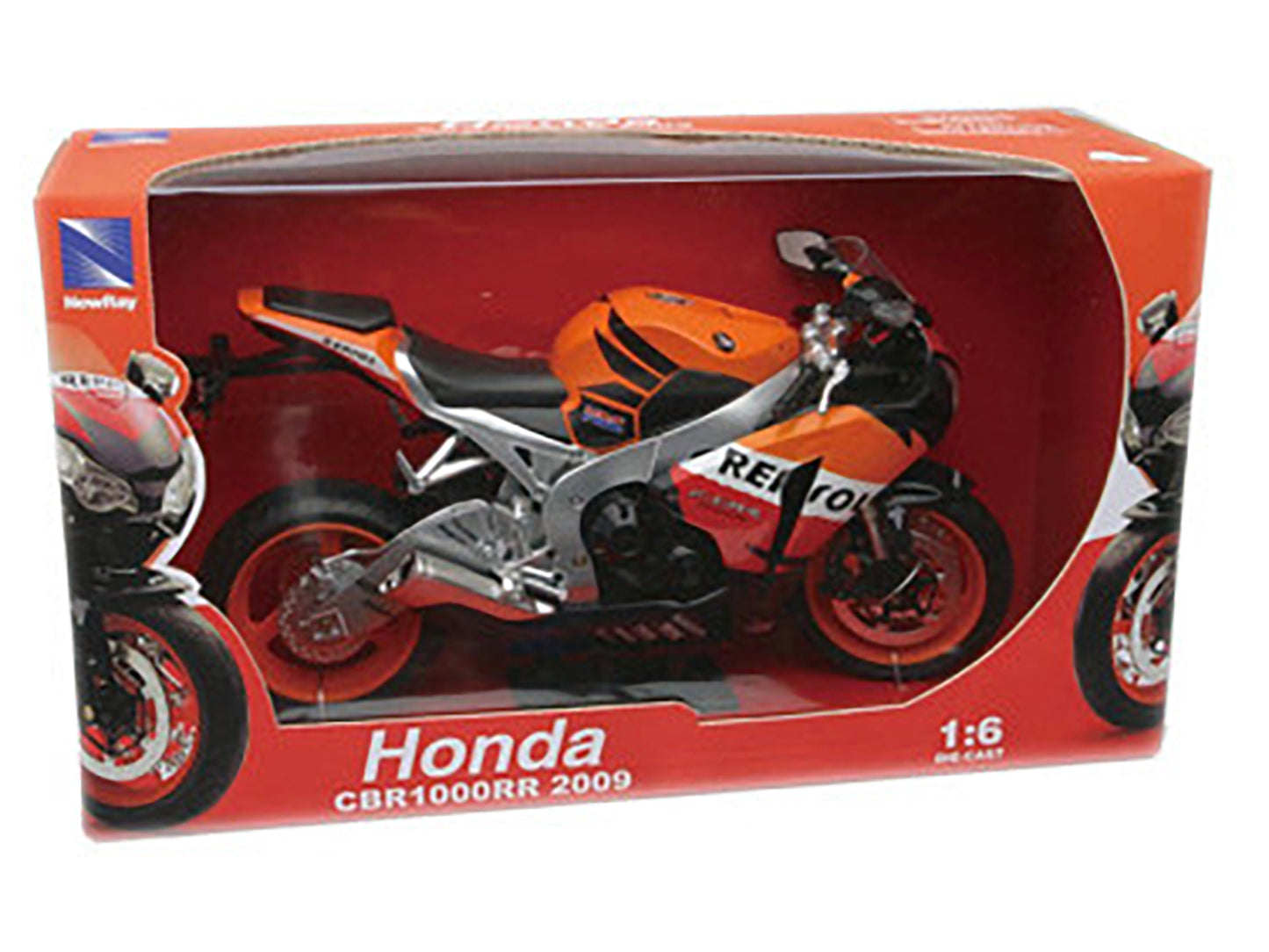 2009 Honda CBR1000RR "Repsol" 1/6 Diecast Motorcycle Model by New Ray-DiecastModeler.com