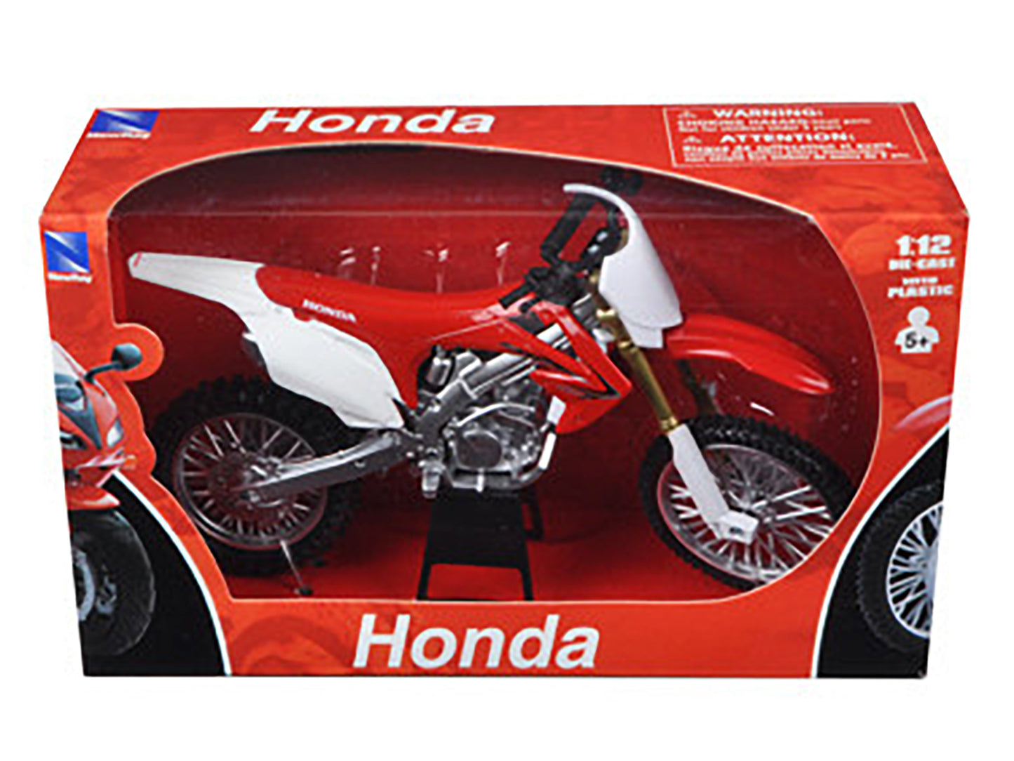 2012 Honda CR 250R Red 1/12 Diecast Motorcycle Model by New Ray-DiecastModeler.com