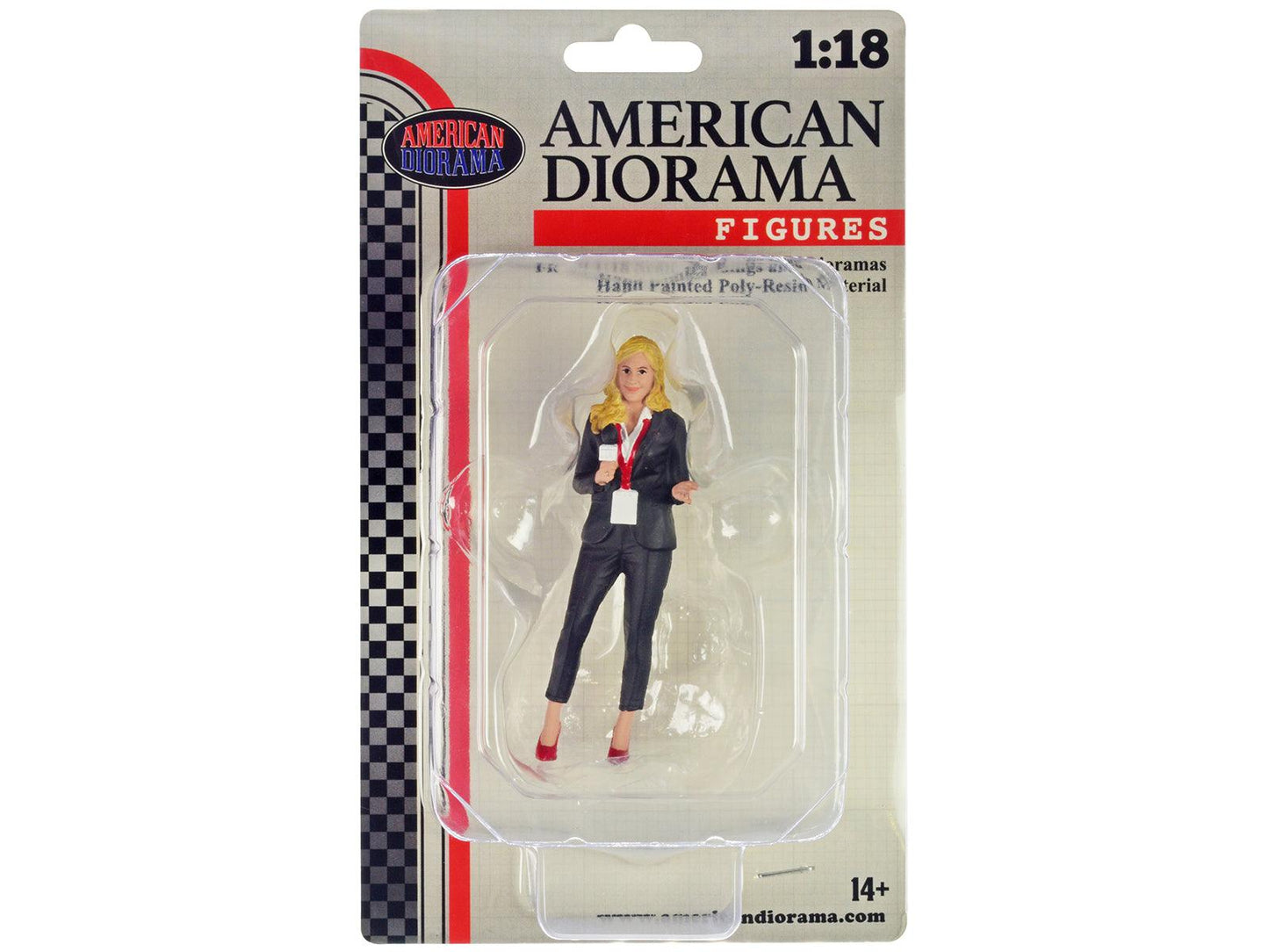 "On-Air" Figure 1 for 1/18 Scale Models by American Diorama-DiecastModeler.com