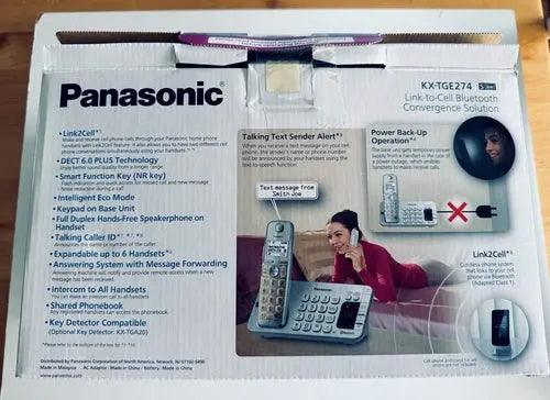 Panasonic 4 piece phone pack w/ base-DiecastModeler.com