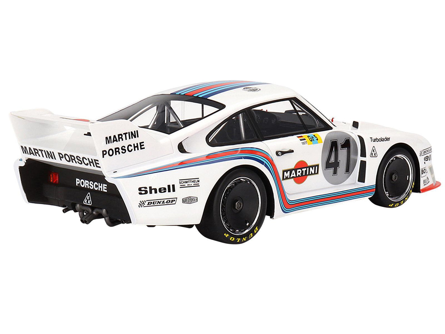 Porsche 935/77 #41 Rolf Stommelen - Manfred Schurti "Martini Racing" "24 Hours of Le Mans" (1977) 1/18 Model Car by Top Speed-DiecastModeler.com