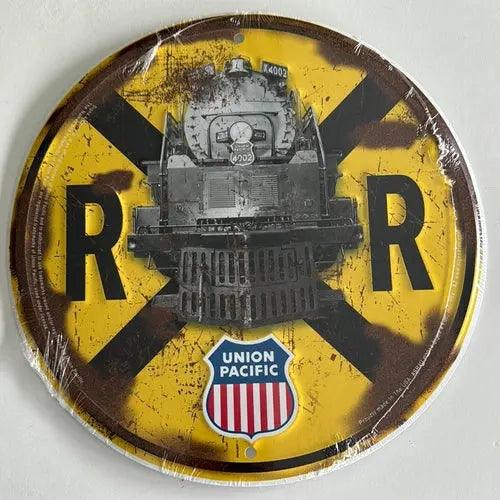 Railroad Crossing Sign 12 inch - Rusty-DiecastModeler.com