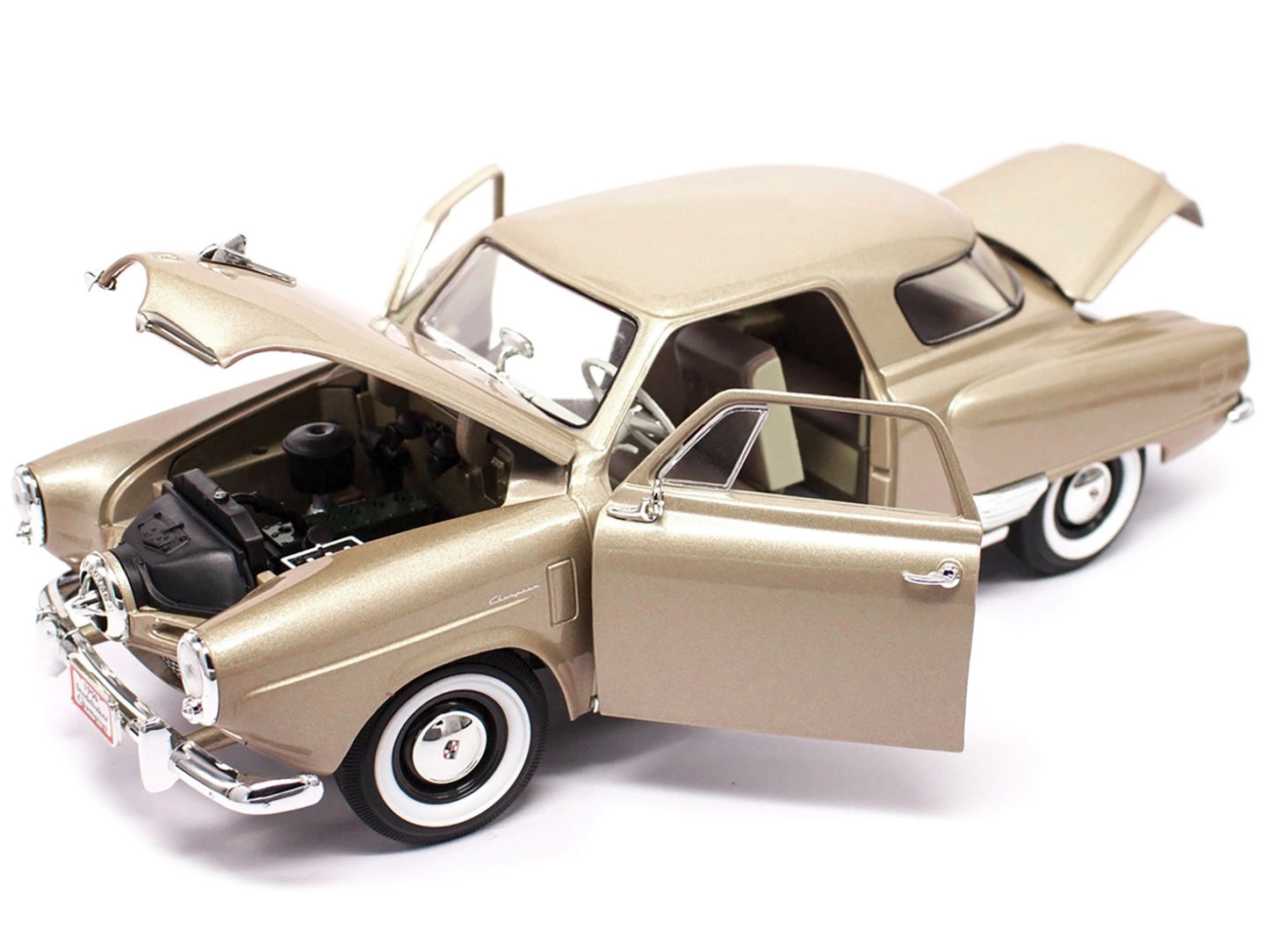 1950 Studebaker Champion Golden Tan 1/18 Diecast Model Car by Road Signature-DiecastModeler.com