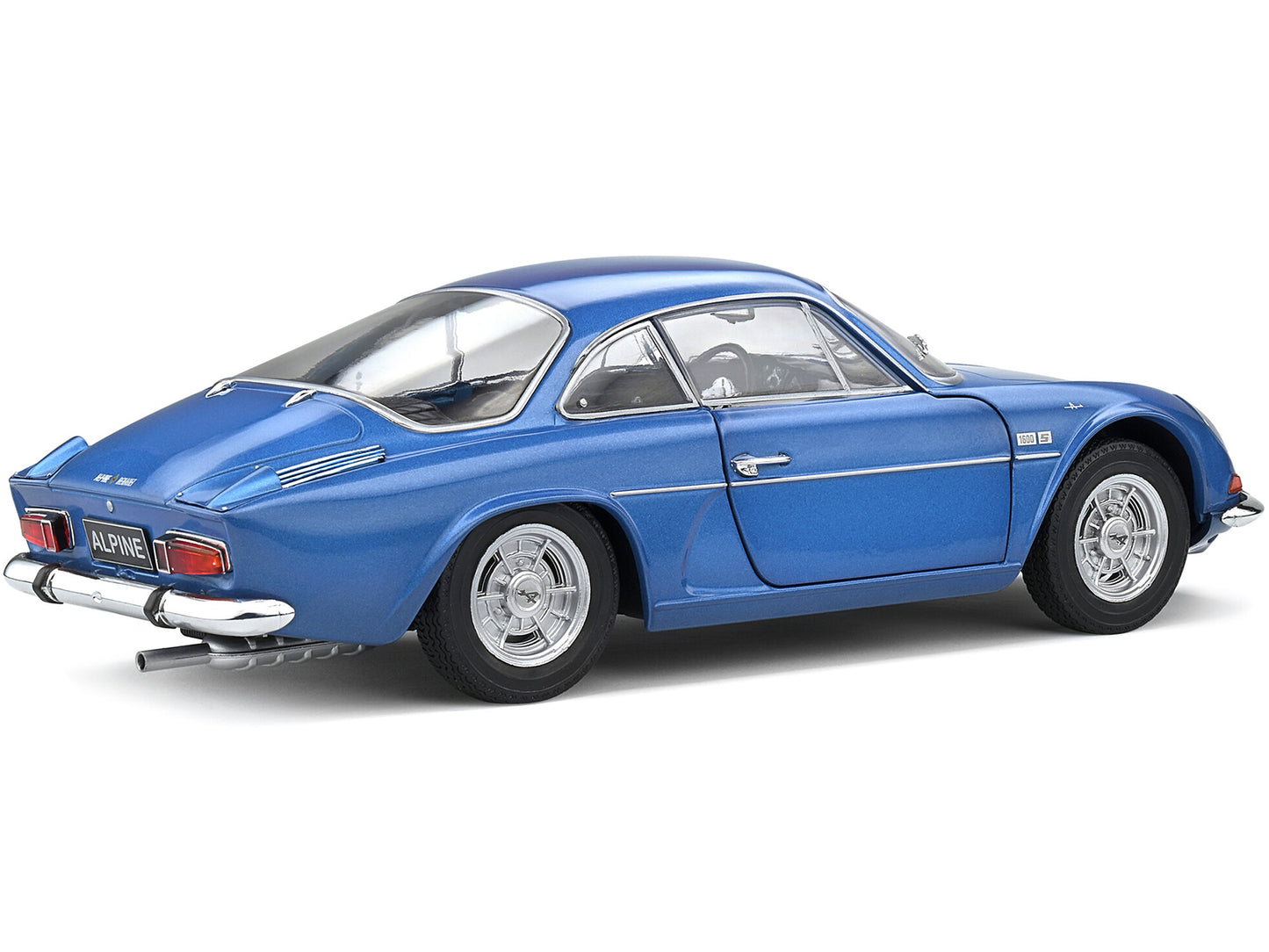 1969 Alpine A110 1600S Blue Alpine Metallic 1/18 Diecast Model Car by Solido