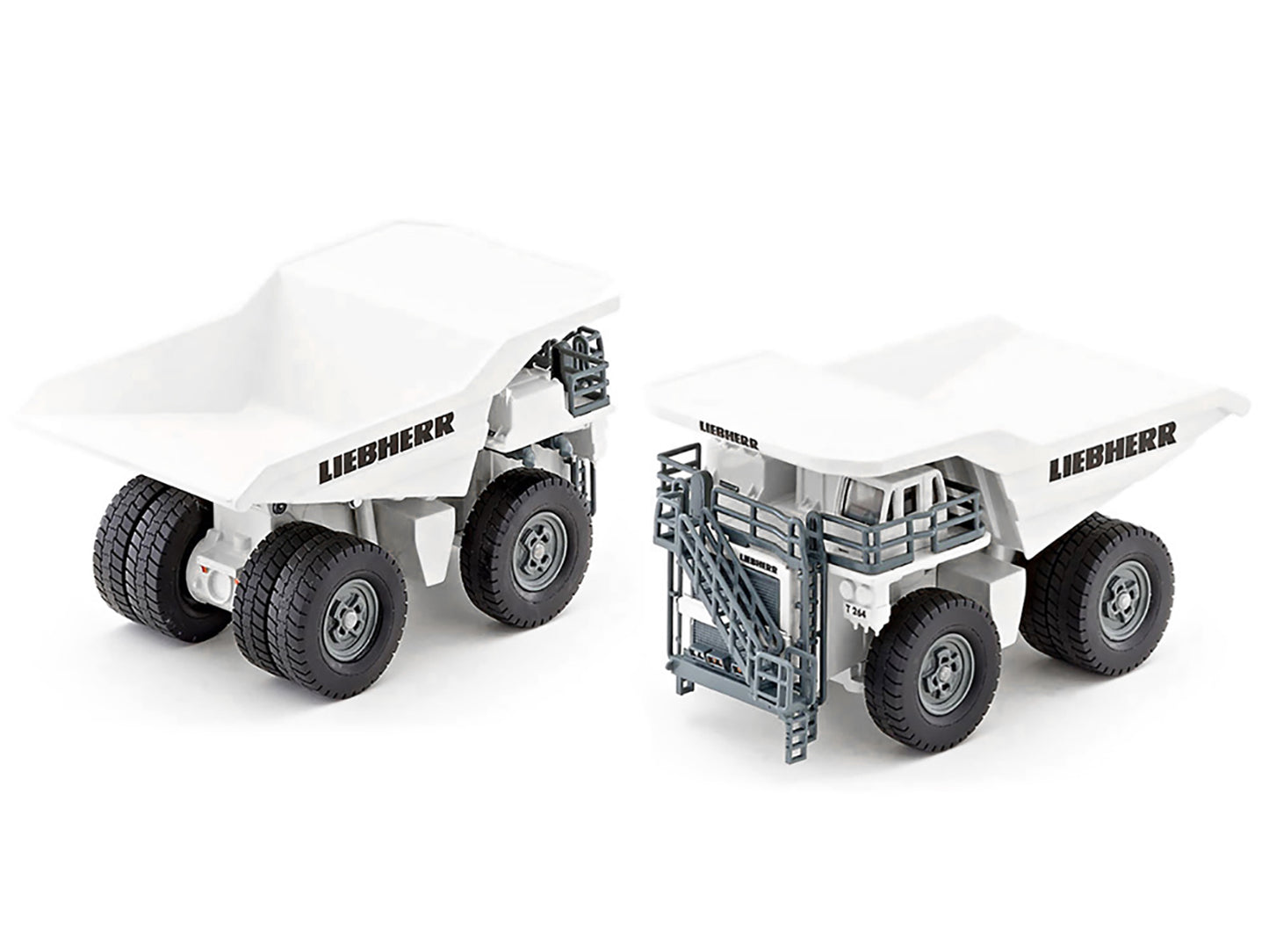 Liebherr T 264 Mining Truck White 1/87 (HO) Diecast Model by Siku-DiecastModeler.com