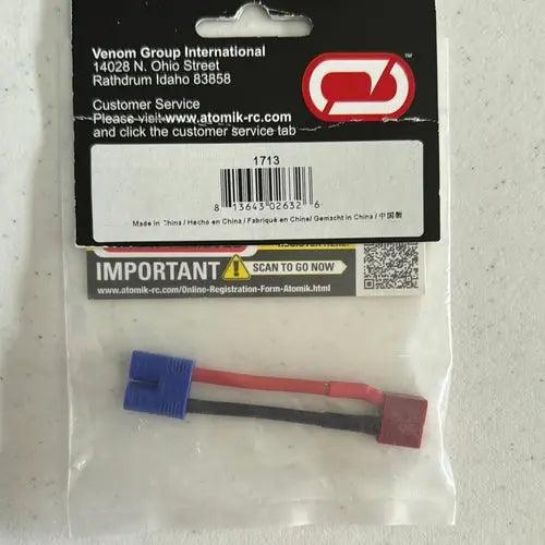 Venom Deans Female to Male EC3 50mm/14AWG-DiecastModeler.com