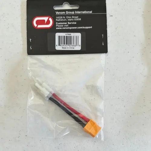 XT60 Female-to-Tamiya Type Male C Adaptor Wire Harness-DiecastModeler.com