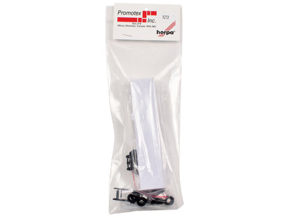 40ft Dry Van Trailer White 1/87 (HO) Plastic Model by Promotex