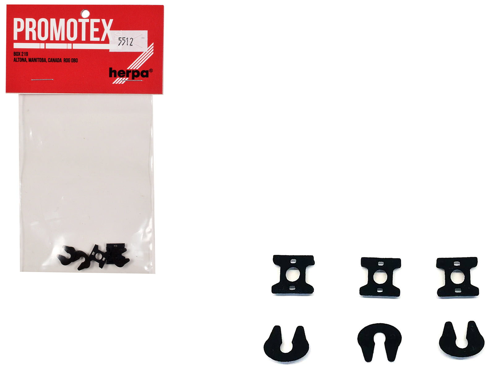 Fifth Wheel Sets (3 Sets) 1/87 (HO) Plastic Model by Promotex-DiecastModeler.com