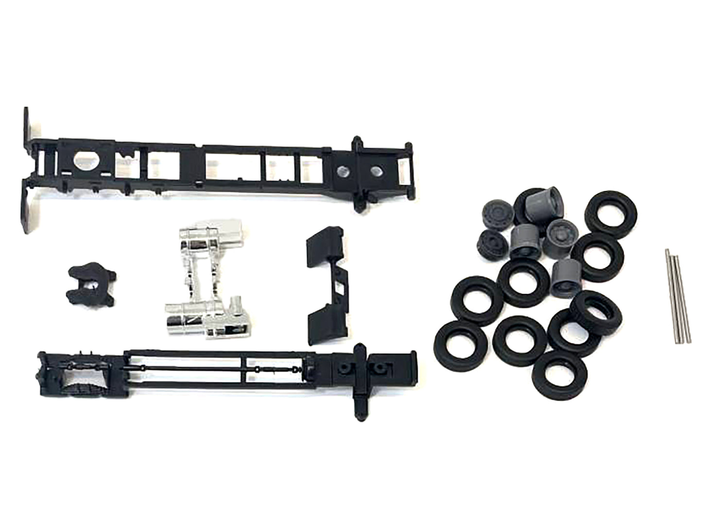 Long Chassis Kit for Mack Cabs 1/87 (HO) Plastic Model by Promotex-DiecastModeler.com