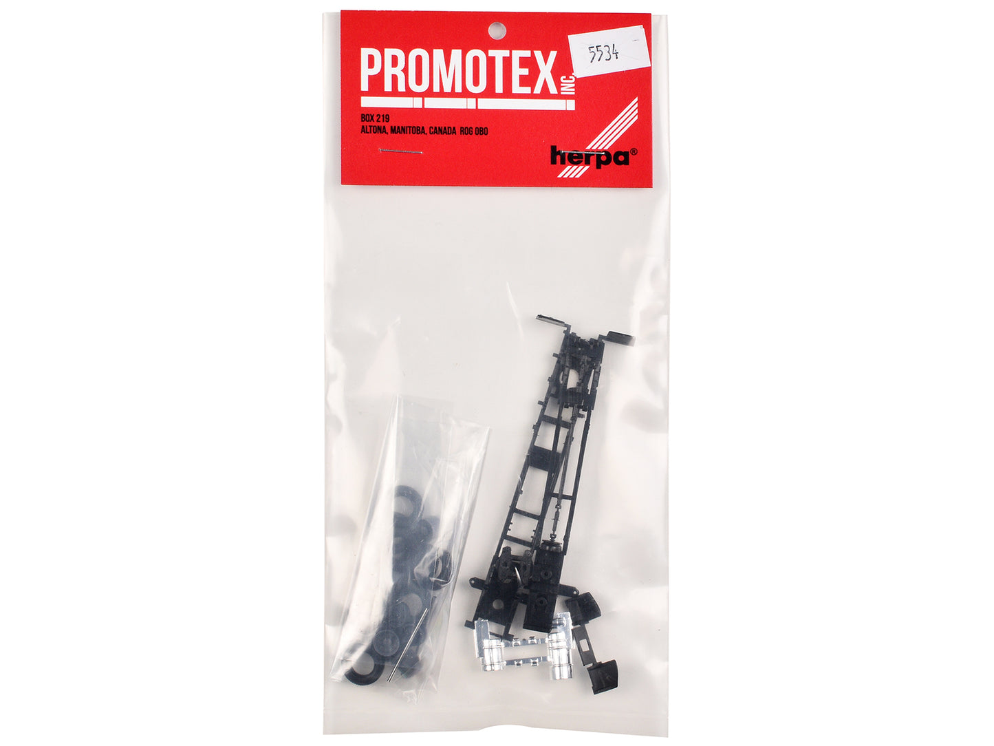 Long Chassis Kit for Mack Cabs 1/87 (HO) Plastic Model by Promotex-DiecastModeler.com