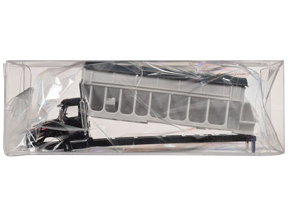 Peterbilt 579 Potato/Sugar Beet Truck Black 1/87 (HO) Plastic Model Car by Promotex