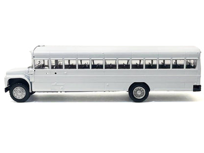 School Bus White 1/87 (HO) Plastic Model by Promotex