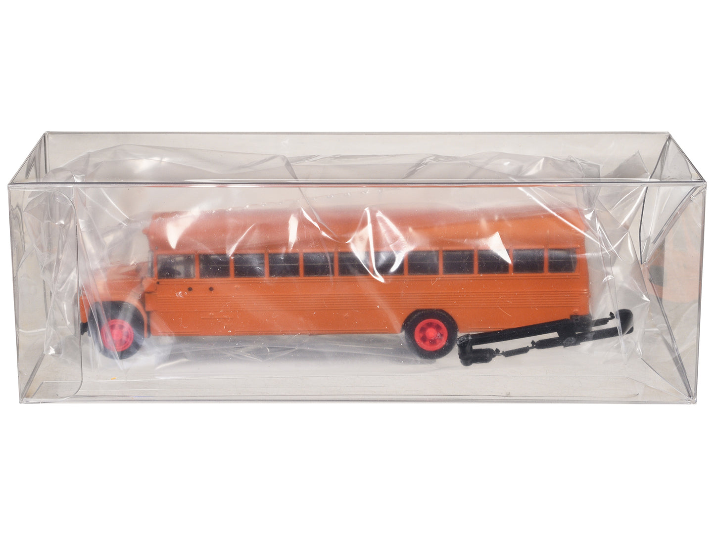 School Bus Orange 1/87 (HO) Plastic Model by Promotex
