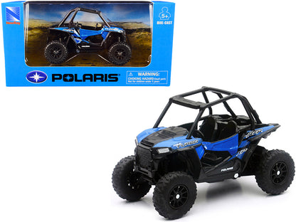 Polaris RZR XP Turbo DOHC Mini ATV Blue and Black Diecast Model by New Ray-DiecastModeler.com