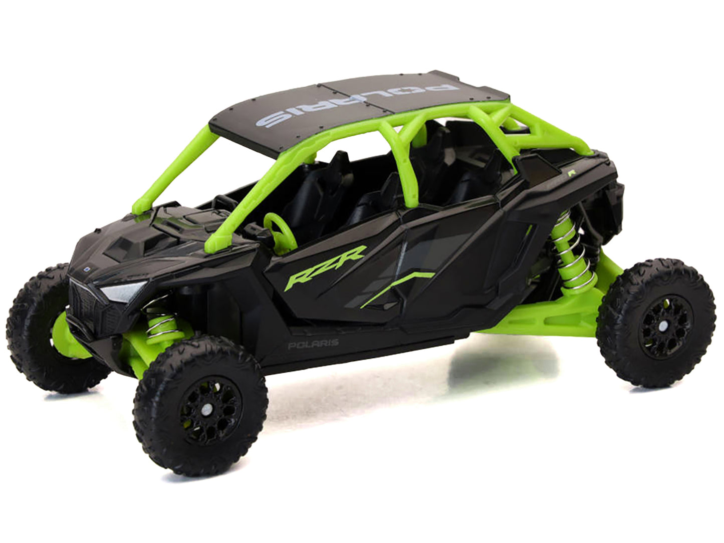 Polaris RZR Pro R UTV Black and Lime Green Diecast Model by New Ray