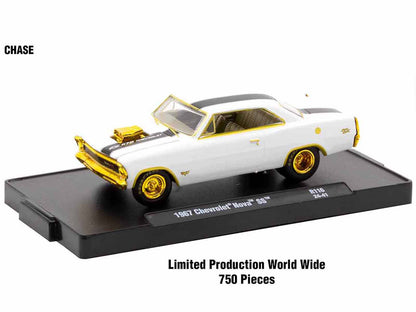 "Auto-Drivers" Set of 4 pieces in Blister Packs Release 116 Limited Edition to 7000 pieces Worldwide 1/64 Diecast Model Cars by M2 Machines-DiecastModeler.com