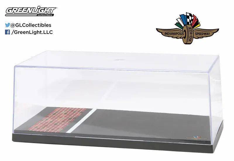 1:18 Acrylic Case with Plastic Base - Indianapolis Motor Speedway Brick Yard-SE-DiecastModeler.com