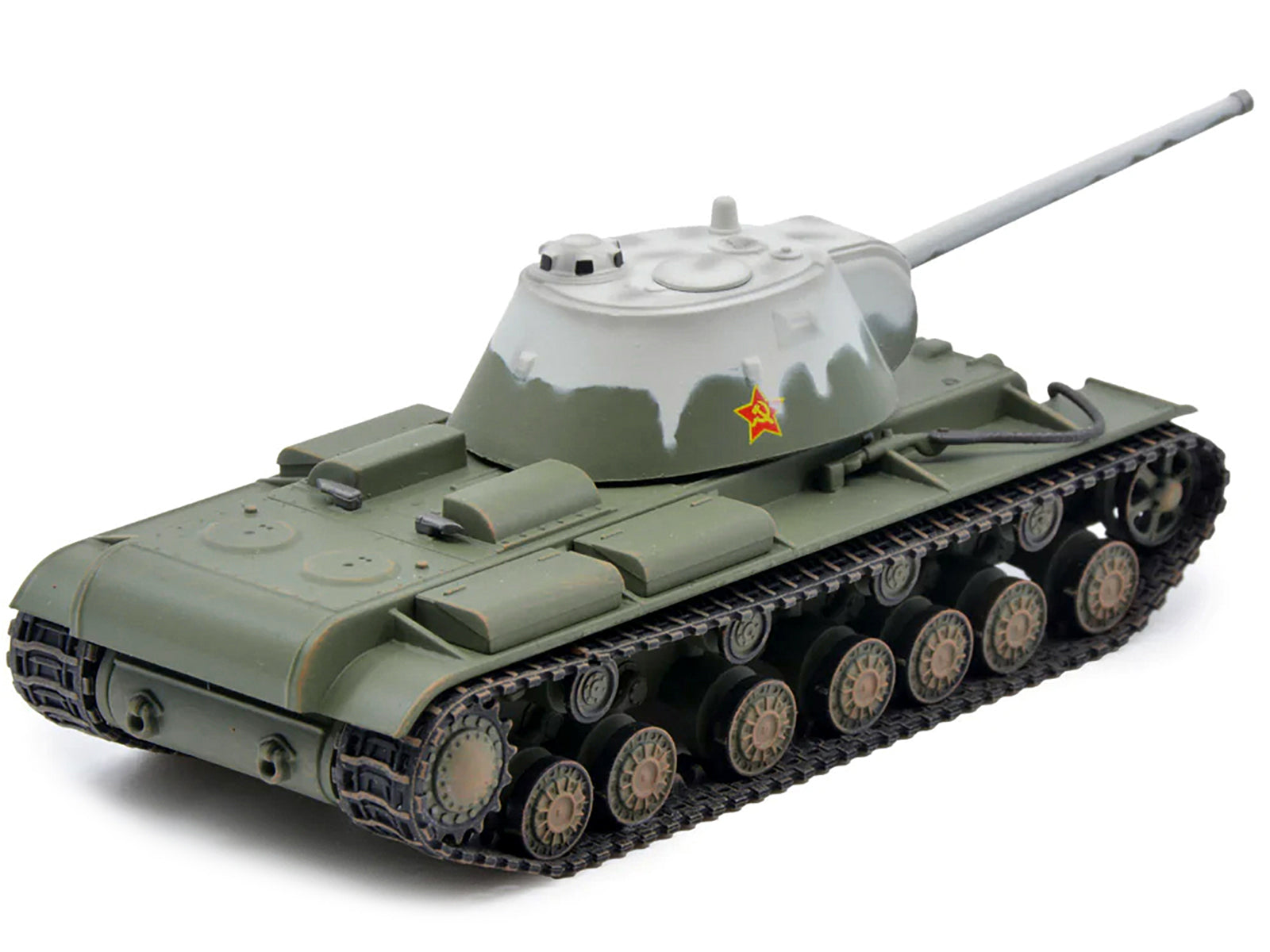 Soviet Kliment Voroshilov KV-3 Heavy Tank Winter Camouflage 1/72 Diecast Model by Panzerkampf-DiecastModeler.com