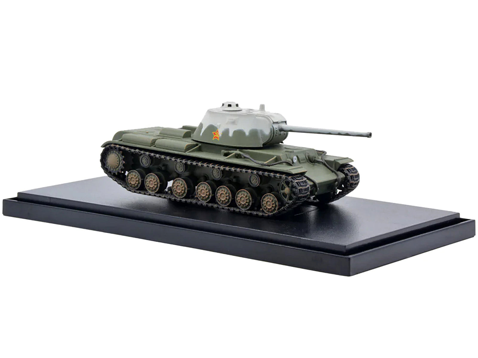Soviet Kliment Voroshilov KV-3 Heavy Tank Winter Camouflage 1/72 Diecast Model by Panzerkampf-DiecastModeler.com