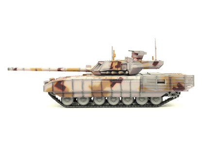 Russian T14 Armata MBT (Main Battle Tank) Multi-Desert Camouflage "Armor Premium" Series 1/72 Diecast Model by Panzerkampf-DiecastModeler.com