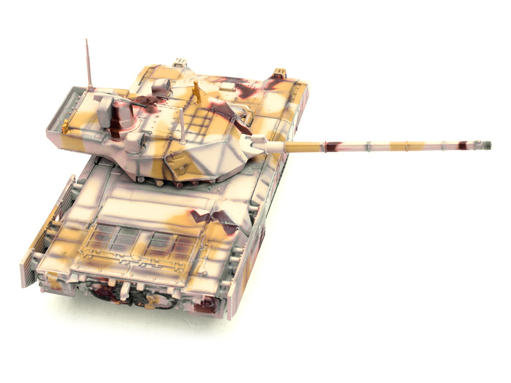 Russian T14 Armata MBT (Main Battle Tank) Multi-Desert Camouflage "Armor Premium" Series 1/72 Diecast Model by Panzerkampf-DiecastModeler.com