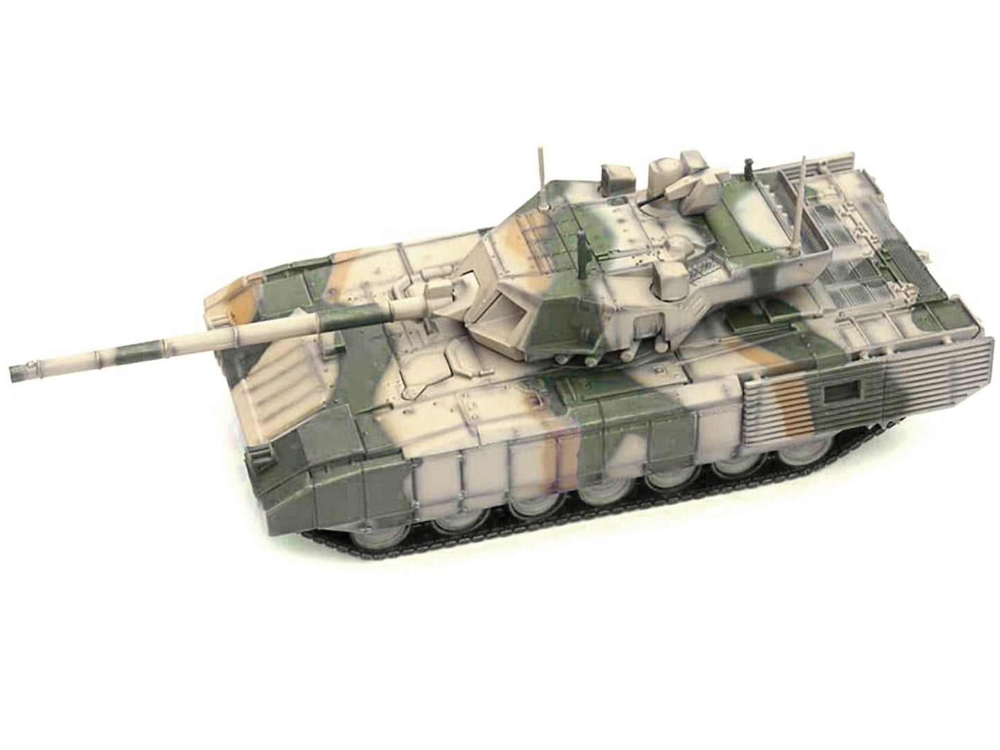 Russian T14 Armata MBT (Main Battle Tank) Multi-Camouflage "Armor Premium" Series 1/72 Diecast Model by Panzerkampf-DiecastModeler.com