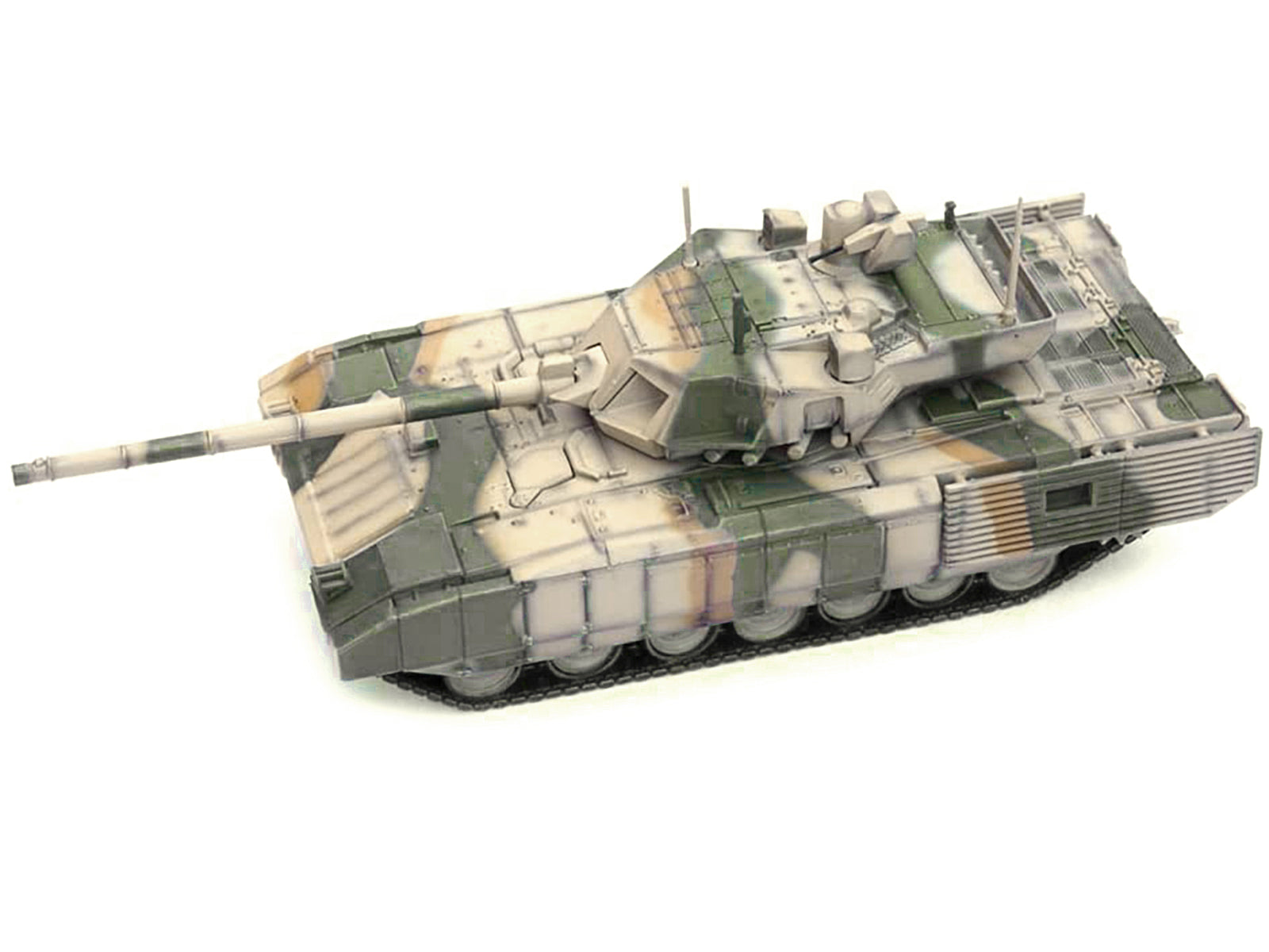 Russian T14 Armata MBT (Main Battle Tank) Multi-Camouflage "Armor Premium" Series 1/72 Diecast Model by Panzerkampf-DiecastModeler.com