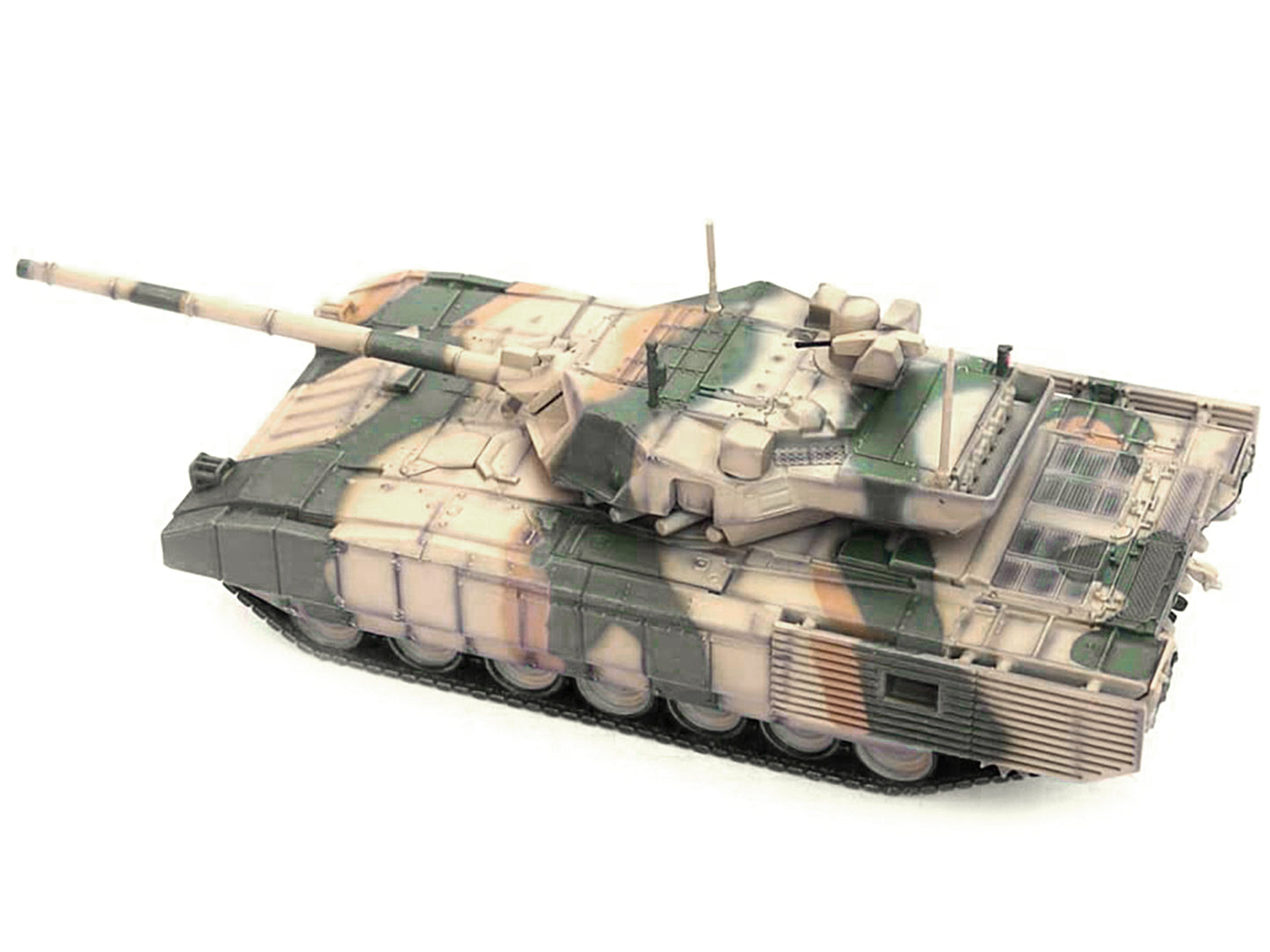 Russian T14 Armata MBT (Main Battle Tank) Multi-Camouflage "Armor Premium" Series 1/72 Diecast Model by Panzerkampf-DiecastModeler.com