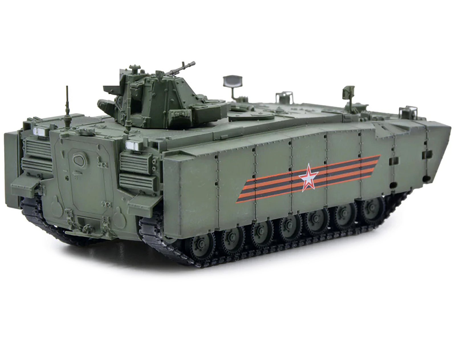 Russian (Object 693) Kurganets-25 Armored Personnel Carrier Moscow Victory Day Parade 1/72 Diecast Model by Panzerkampf-DiecastModeler.com