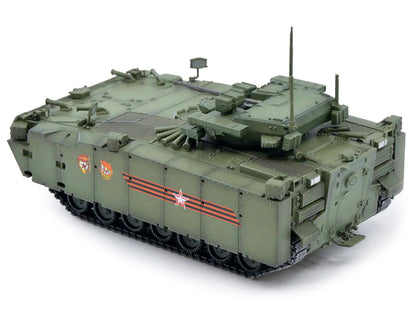 Russian (Object 695) Kurganets-25 Infantry Fighting Vehicle with Four Kornet-EM Guided Missiles - Moscow Victory Day Parade 1/72 Diecast Model by Panzerkampf-DiecastModeler.com